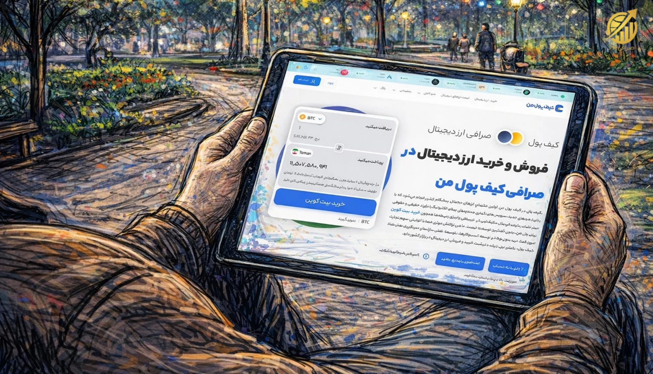 نقد و بررسی صرافی کیف پول من