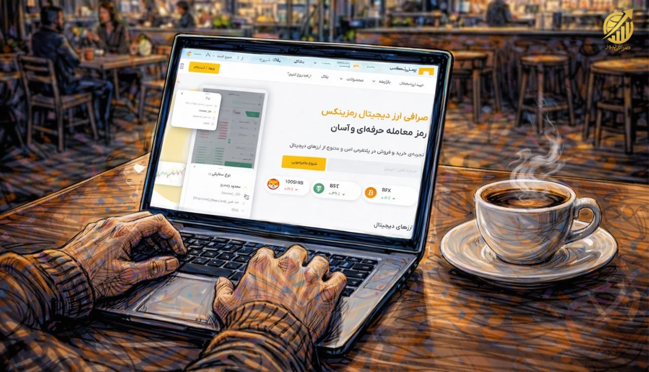 نقد و بررسی صرافی رمزینکس